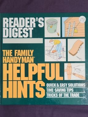 Book: Reader's Digest The Family Handyman Helpful Hints